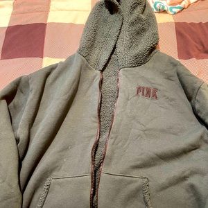 Pink reversible jacket